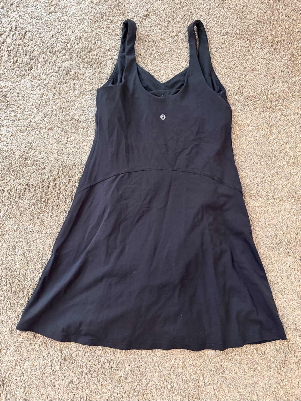 lululemon athletica Black Tank Dress